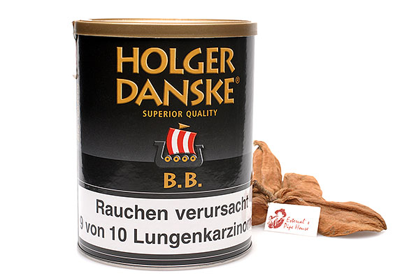 Holger Danske B.B. (Black and Bourbon) Pfeifentabak 200g Dose Holger Danske B.B. (Black and Bourbon) Pfeifentabak 200g Dose